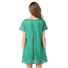 Brand Lace Dress Women Clothing Fashion Summer Dress Style Workwear Office Mujer Casual Female Vestidos de Fiesta Renda Dresses