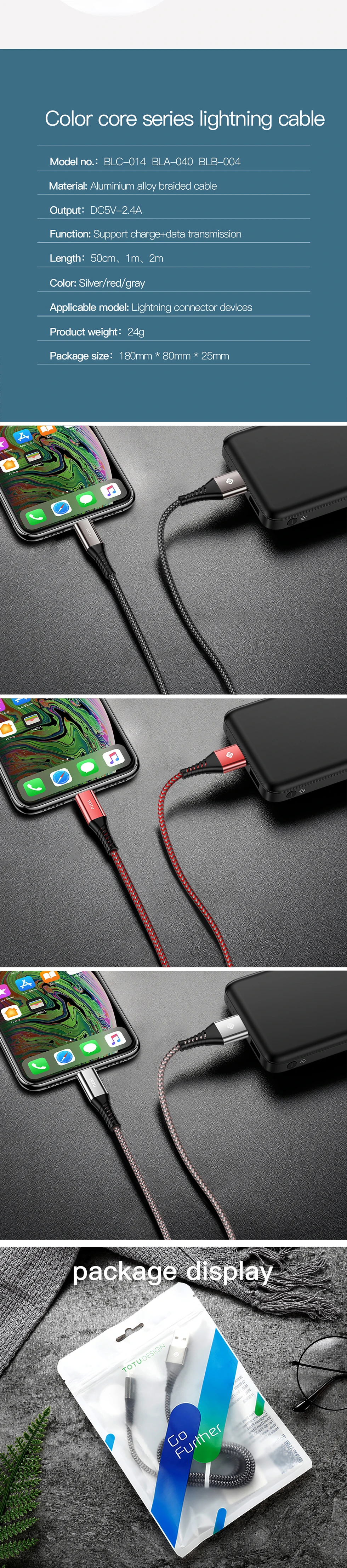 Для iPhone Xr XS Max X 8 7 6 6S 5 5S USB кабель 2.4A Быстрая зарядка зарядное устройство кабель для передачи данных для Apple/Lightning/iPhone кабель короткий шнур