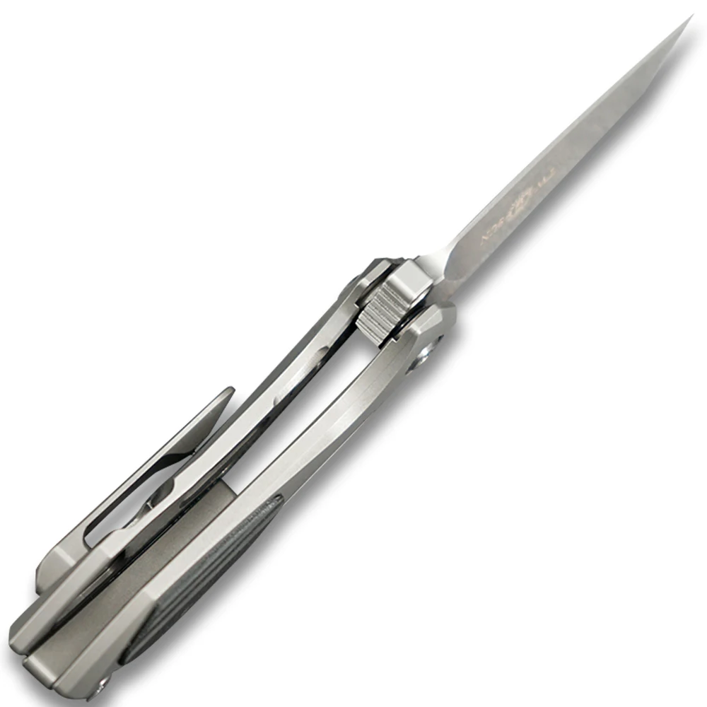 TwoSun мини M390 складной нож карманный нож Походный нож открытый инструмент для выживания EDC быстрооткрывающиеся подшипники титановый пожарный TS35