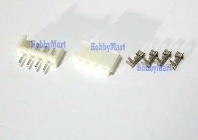 

50set, 2.5 EH CONNECTOR 4-Pin JST plug ( Male, Female, Crimps )