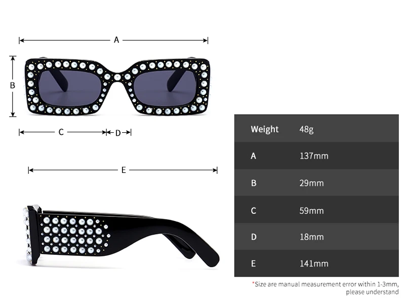 rectangle sunglasses 5033 details (2)