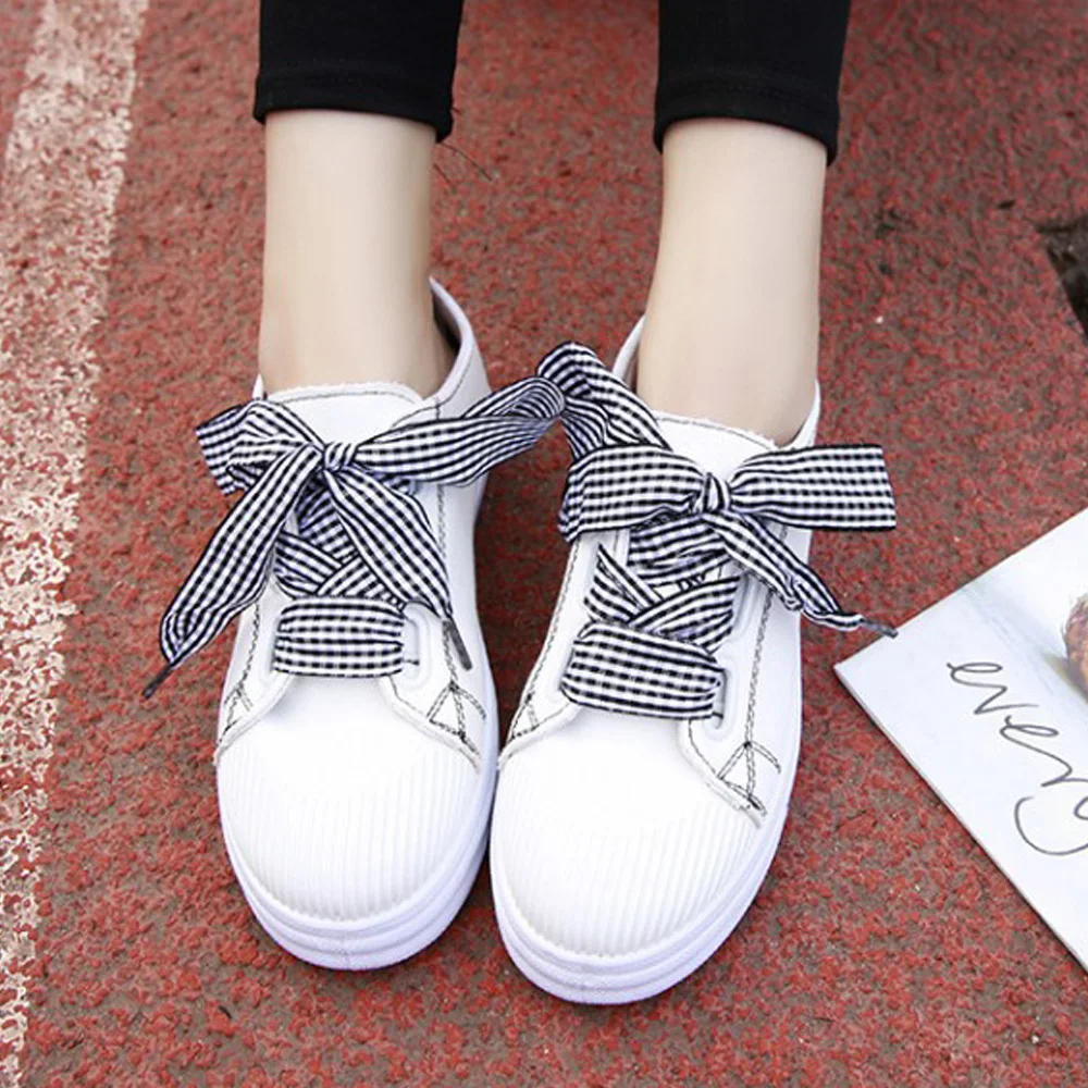 New Bow Lace Zapatos De Mujer Shoes Woman Casual For Women