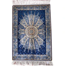 2'x3' турецкий Солнечный ковер шелковый ковер ручной работы настенные ковры ручной работы тканый напольный коврик