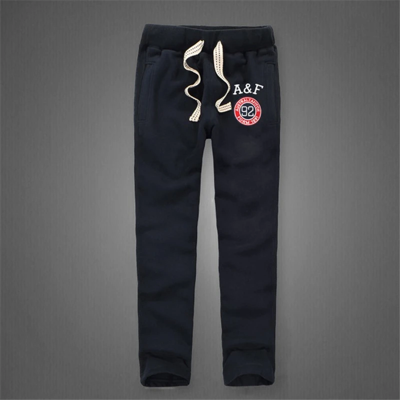 black cotton full length track pant