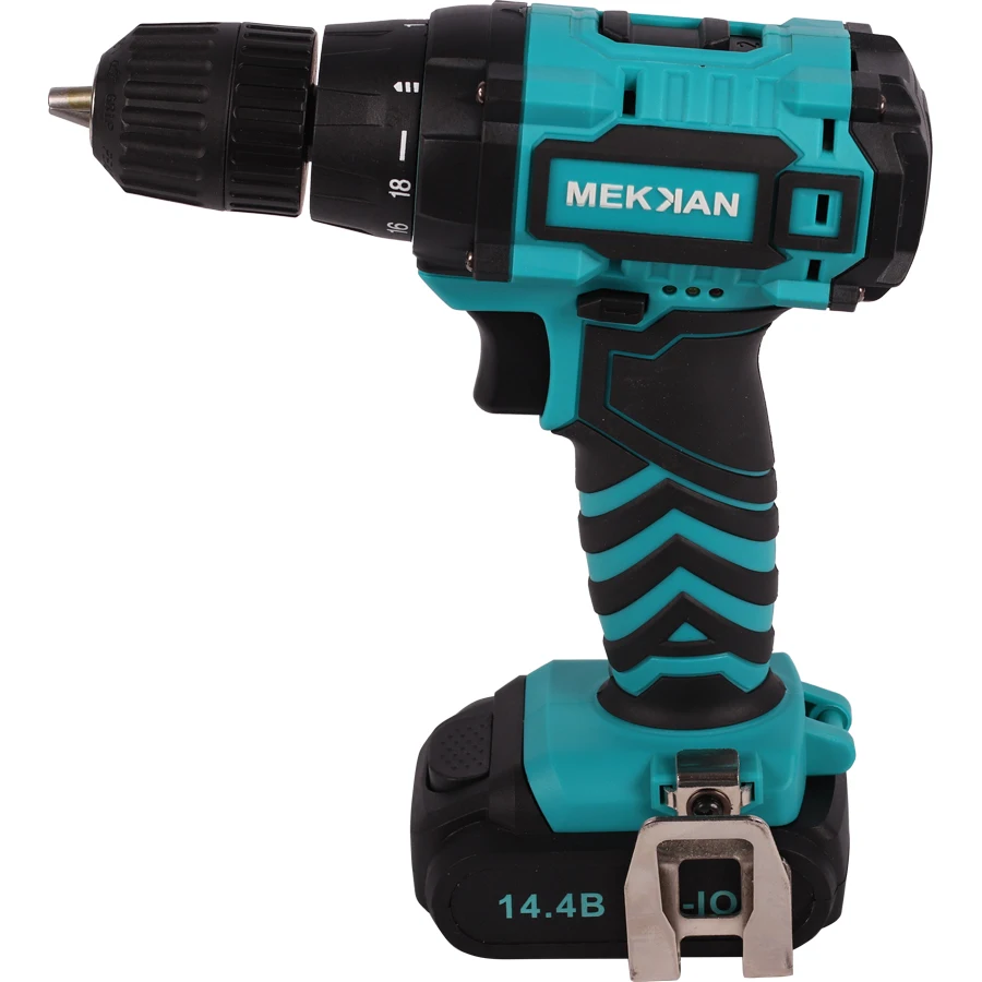 

MEKKAN Cordless Drill Screwdriver powertool DIY workshop Renovation work Tool Set Rechargeable Lithium Battery Multi-function