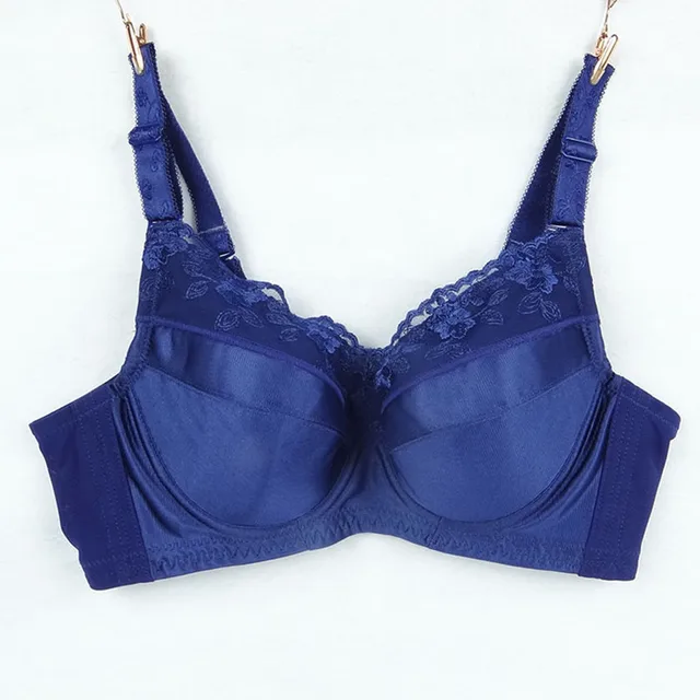 Glossy large cup bra Beauty treatment adjustable full cup bra Big size