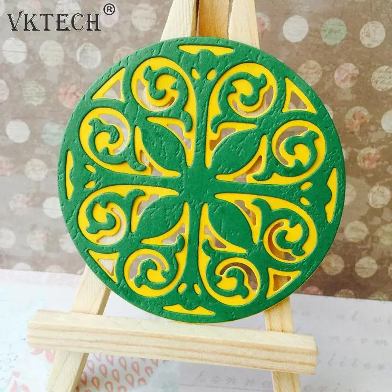 

Round Cutting Dies DIY Flower Scrapbooking Photo Album Embossing Stencils Paper Cards Making Metal Scrapbooking Dies Cut Craft