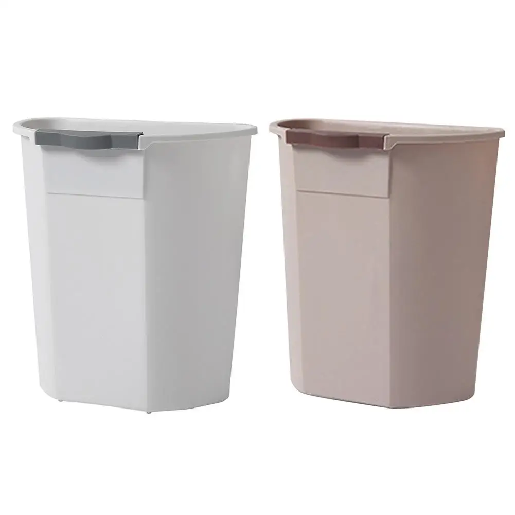 New Kitchen Plastic Cabinet Trash Can Garbage Container Household