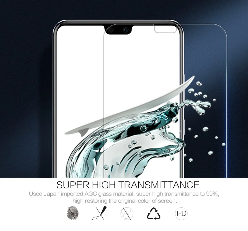 Для huawei P20 Pro стекло Nillkin Amazing H/H+ PRO Закаленное стекло протектор экрана телефона для huawei p30 Lite крышка 9H стеклянная пленка