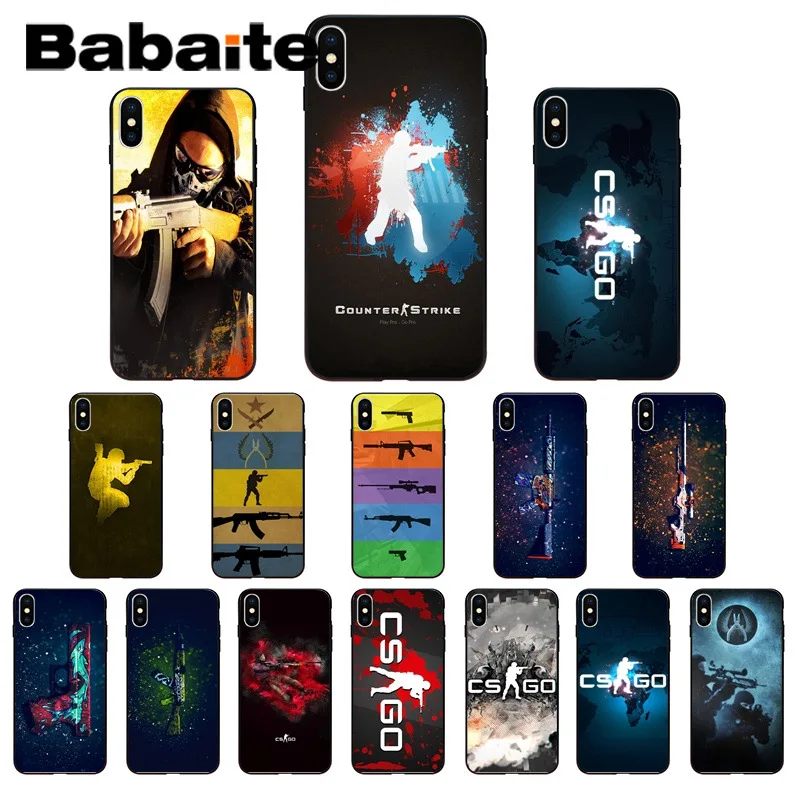 Для iphone 11pro max Babaite Counter Strike cs go чехол для телефона iPhone X XS MAX 6 6S 7 7plus 8 8Plus 5 5S XR |