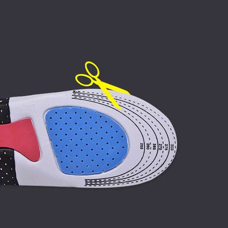 Unisex Silicone Insoles Foot Care for Plantar Heel Spur Sport Shoe Pad Insoles