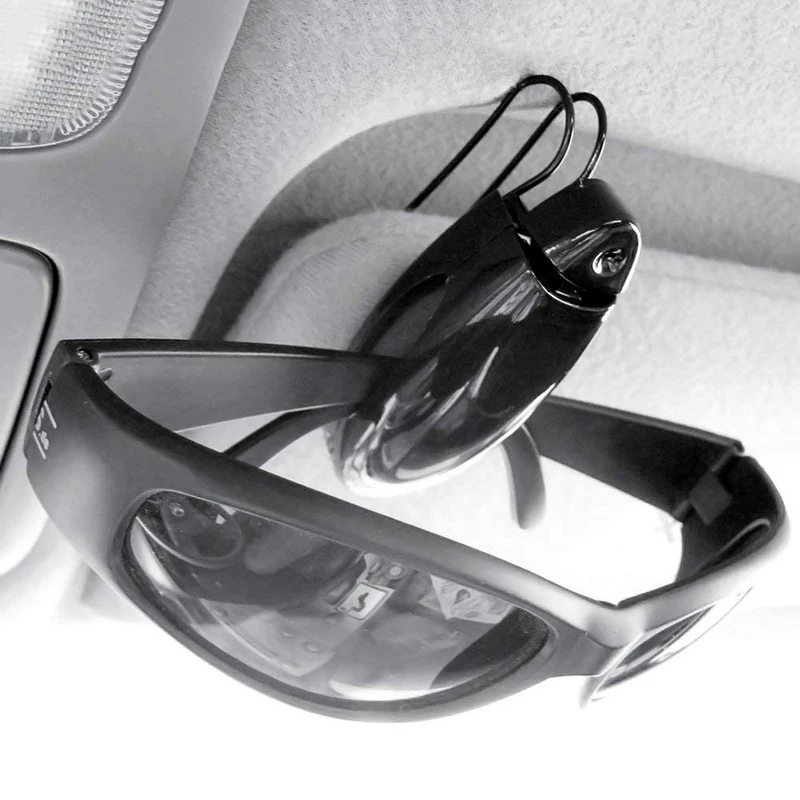 5pcs Car Glasses Clip Auto Fastener Plastic Alloy Sun Visor Sunglasses