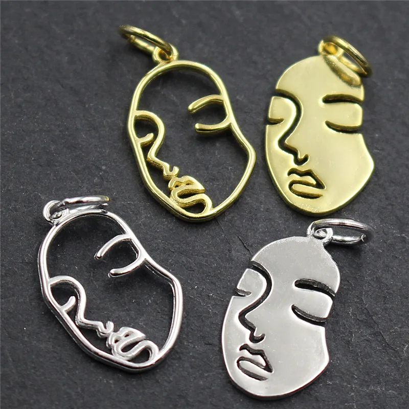 100 925 Sterling Silver Fashion Funny Face Charms Designer Bracelets