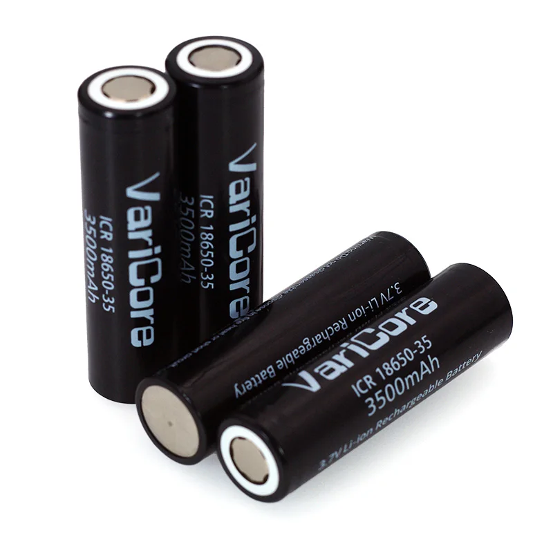 

1-6 pieces VariCore new original ICR 18650-35 3500 mAh rechargeable battery 3.7 V High capacity for flashlight ues