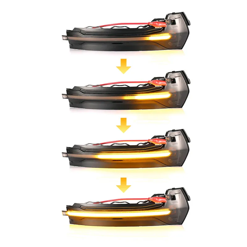 ANYHOW Новое поступление 2 шт. светодиодный световой сигнал поворота для Audi A3 RS3 2013- автомобильный объектив зеркало заднего вида свет стробоскопы стиль