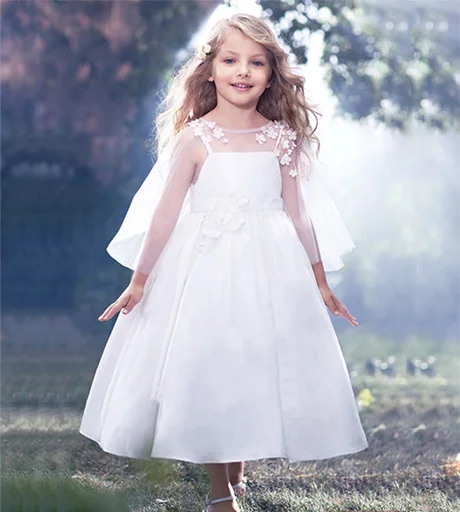 english flower girl dresses