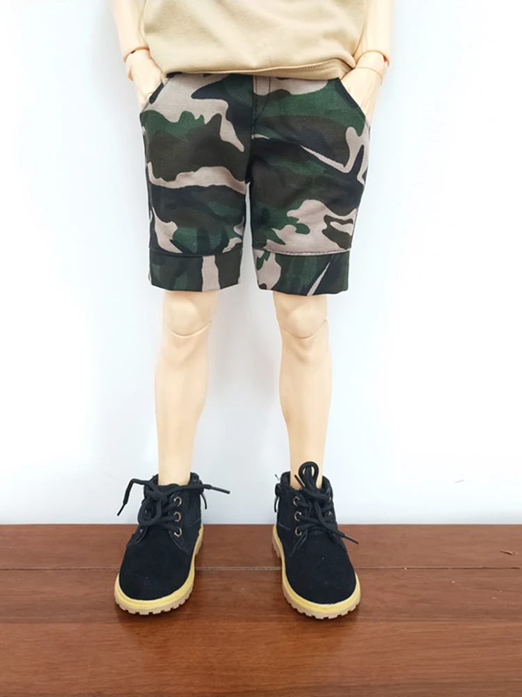 Summer New Cool Camouflage Denim Doll Shorts Fashion Novelty Doll Accessories Out Of The Street Must-Have Male Doll Denim Shorts