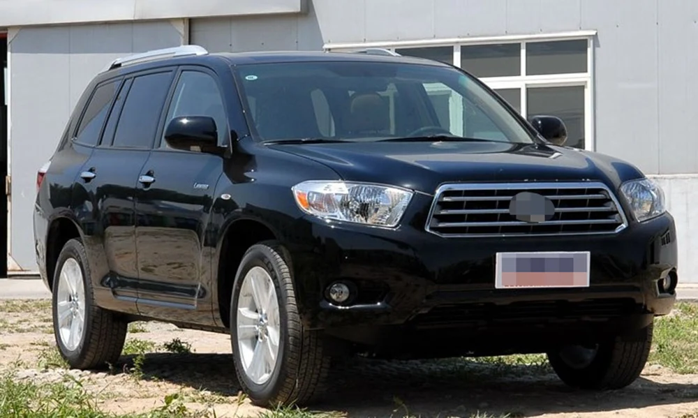 Для Toyota Highlander 2007 2008 2009 2010 2011 прозрачная Автомобильная фара с прозрачными линзами Передняя Автомобильная крышка