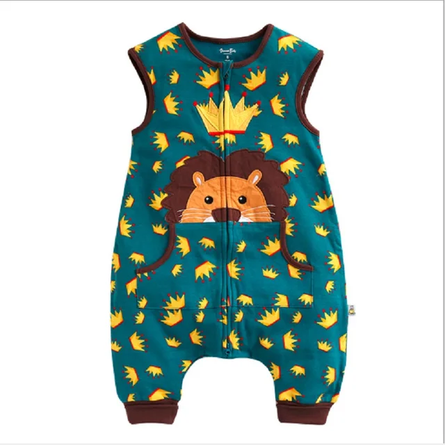 Baby Sleeping Bag For Winter Soft Breathable Pure Cotton Kids Sleep