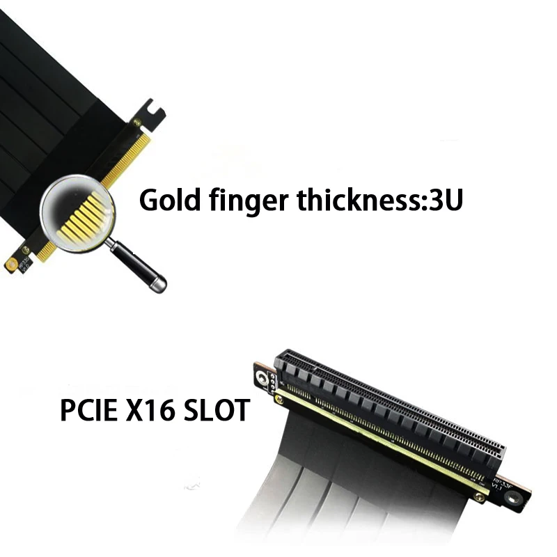 PCI express 3 0 16x для pcie x16 riser удлинитель видеокарты слот pci e Кабельный разъем
