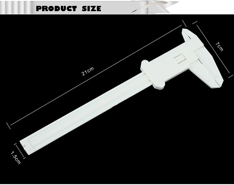 Удобный пластиковый штангенциркуль микрометр 150 мм/" для ювелирного кольца Бусины из драгоценных камней жемчужный ювелирный магазин столешница