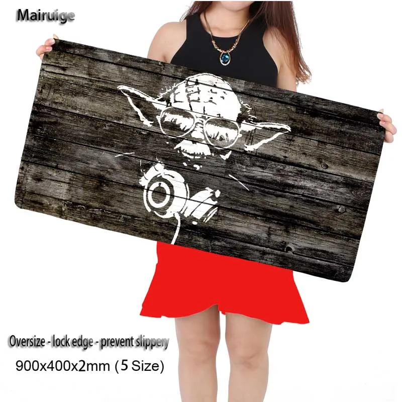 Mairuige изображения Звездных Войн DIY пользовательский коврик для мыши L XL супер