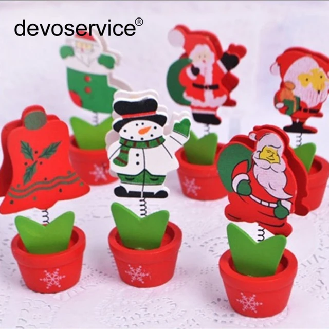 1pc christmas wooden clips photo clips clothespin bookmark decoration memo paper clip card note holder office - Office Supply Christmas Decorations 1pc christmas wooden clips photo clips clothespin bookmark decoration memo paper clip card note holder office - Office Supply Christmas Decorations