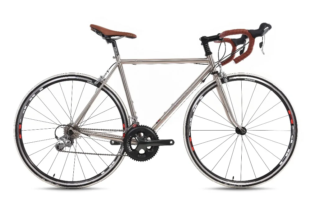 Top DARKROCK(DR) R-700C Road bike TIAGRA M4600/4700 20speed Reynolds 520 steel 700C city bicycle cycling silver CP brush finished 0 Top DARKROCK(DR) R-700C Road bike TIAGRA M4600/4700 20speed Reynolds 520 steel 700C city bicycle cycling silver CP brush finished 0