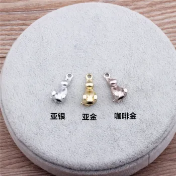 

Free Shipping 40PCs 10*20MM 3D Animal Alloy Charms Dull Silver Gold Tone Plated Metal Animal Hippo Charm Pendant Craft for DIY