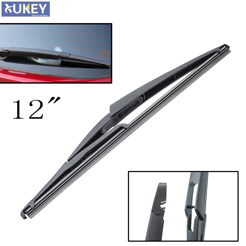 Xukey 12" Rear Windscreen Wiper Blade For Peugeot 207 SW Estate 308SW