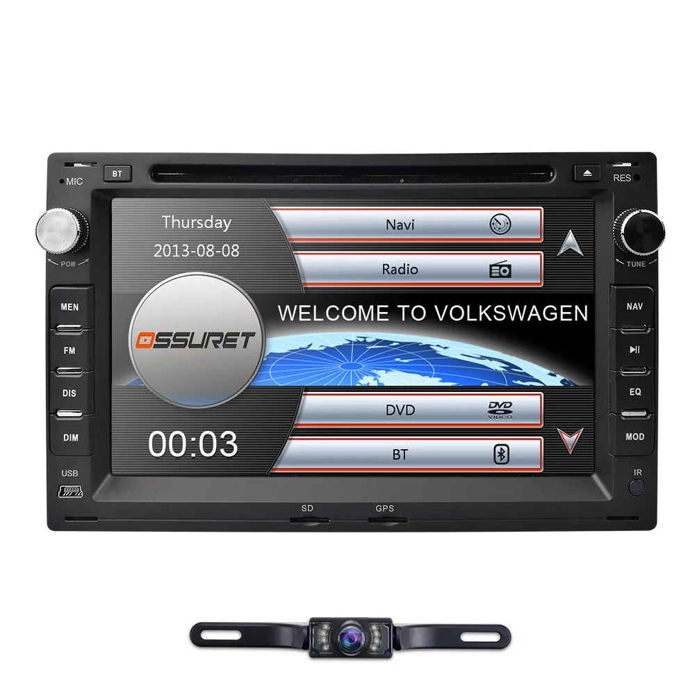 

Free shipping! car gps dvd player fit for VW/Volkswagen/PASSAT/B5/MK5/GOLF/POLO/TRANSPORTER with bluetooth RDS FM AM