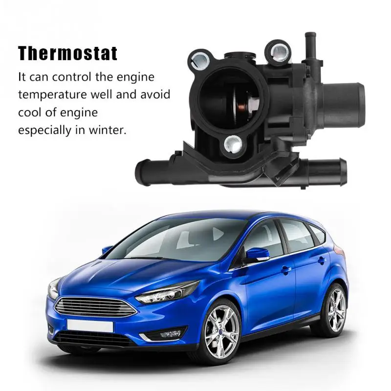 

Car Thermostat Housing Water Outlet for Ford FocusEscape 2.0L 2000 2001 2002 2003 2004 YS4Z-8592-BD Car Accessories