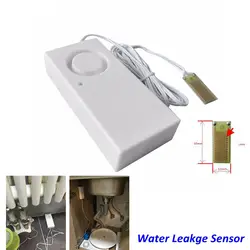 Домашний датчик утечки воды детектор 110dB независимый датчик утечки воды обнаружения потока оповещения о переливе системы охранной