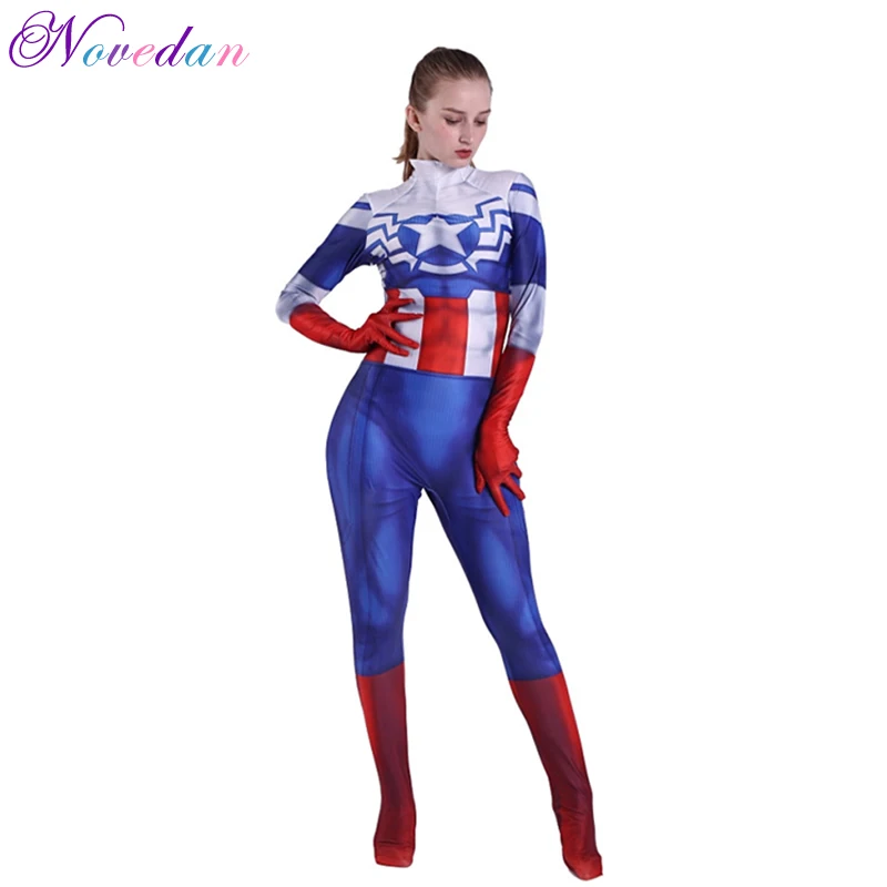 

New Halloween Costume High Quality Avengers League Agent Peggy Carter Cosplay Adult And Children Anime Cosplay Party Costume