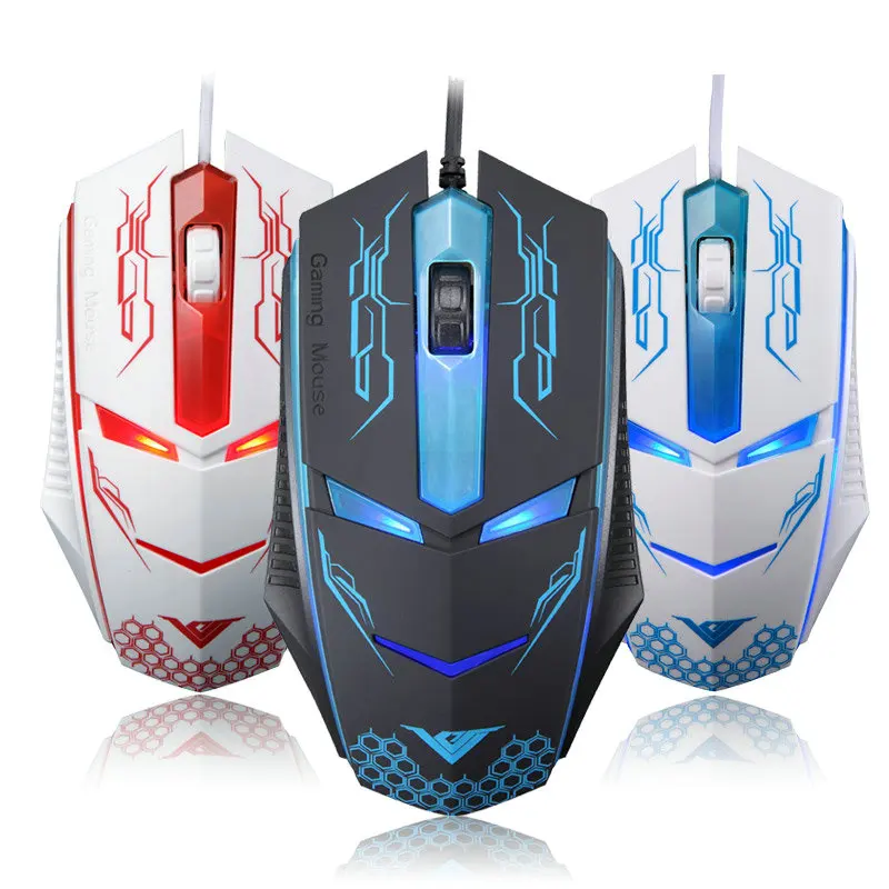 Wholesale Cheap DPI 1600 Professional Gaming Mouse USB Wired Mouse For