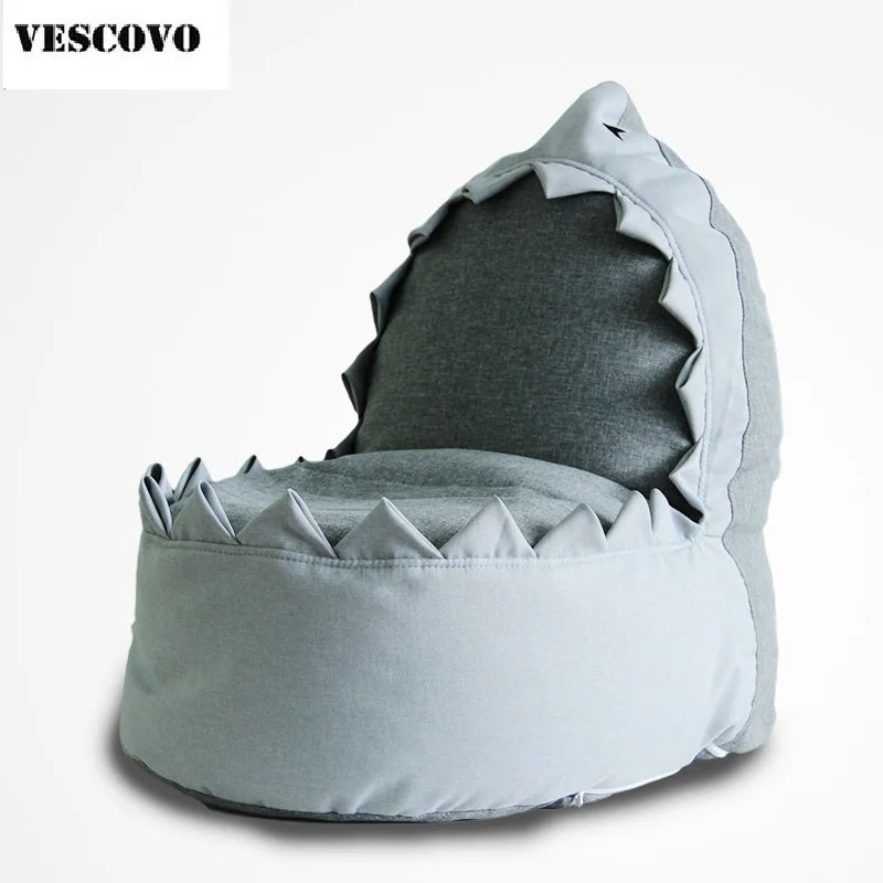

2018 new living room furniture tatami relax lazy chair sofa bed lounger sofa shark bean bag sofa