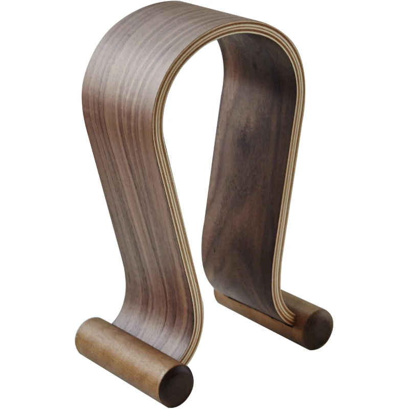 Wood Shelf Bracket Headset Holder Creative Gaming Headset Linked Storage Rack Home Desk Oraginzer H