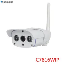 VStarcam CCTV IP Camera wifi Webcam Outdoor Wireless security camera IP67 20M IR range support 128G SD Card,SN: C7816WIP