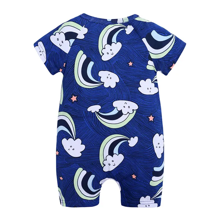 Summer New Style Baby Rompers Cotton Short Sleeve Baby Girl Clothes Summer Newborn Costume Fashion Infant Clothing  3-24 Months Baby Bodysuits for girl 