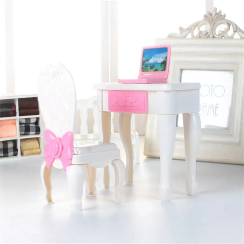 Computer desk/chair/laptop toy Suit lols dolls Accessories for Big Sister Baby lols Dolls DIY Kid Birthday Christmas Gift toy Computer desk/chair/laptop toy Suit lols dolls Accessories for Big Sister Baby lols Dolls DIY Kid Birthday Christmas Gift toy