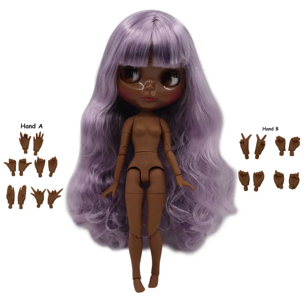 Blyth кукла ледяная 1/6 шарнир тело DIY обнаженные игрушки BJD модные куклы девушка подарок Специальное предложение на продажу с ручной набор A& B - Цвет: 280BL1049