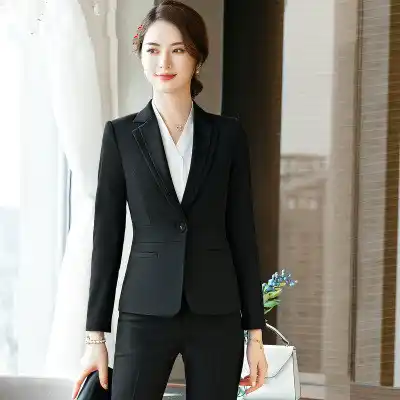 Nuevos trajes para Mujer, Blazer con pantalón, trajes de