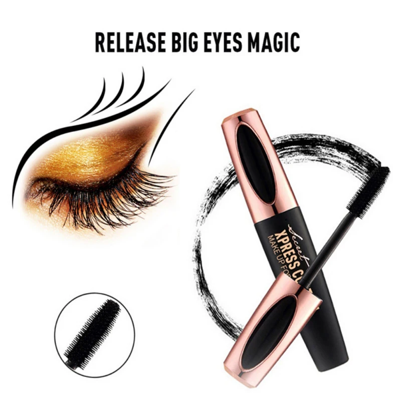 2019 hot sale Makeup Eyelash Mascara Eye Lashes Make up Waterproof 4D Silk Fiber Lash Mascara 2019 hot sale Makeup Eyelash Mascara Eye Lashes Make up Waterproof 4D Silk Fiber Lash Mascara