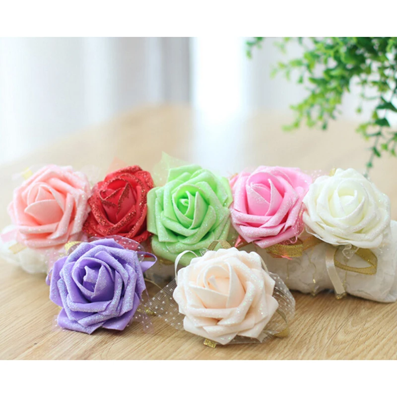 Невесты невесты цветок на запястье для подружки сестры ручной цветы