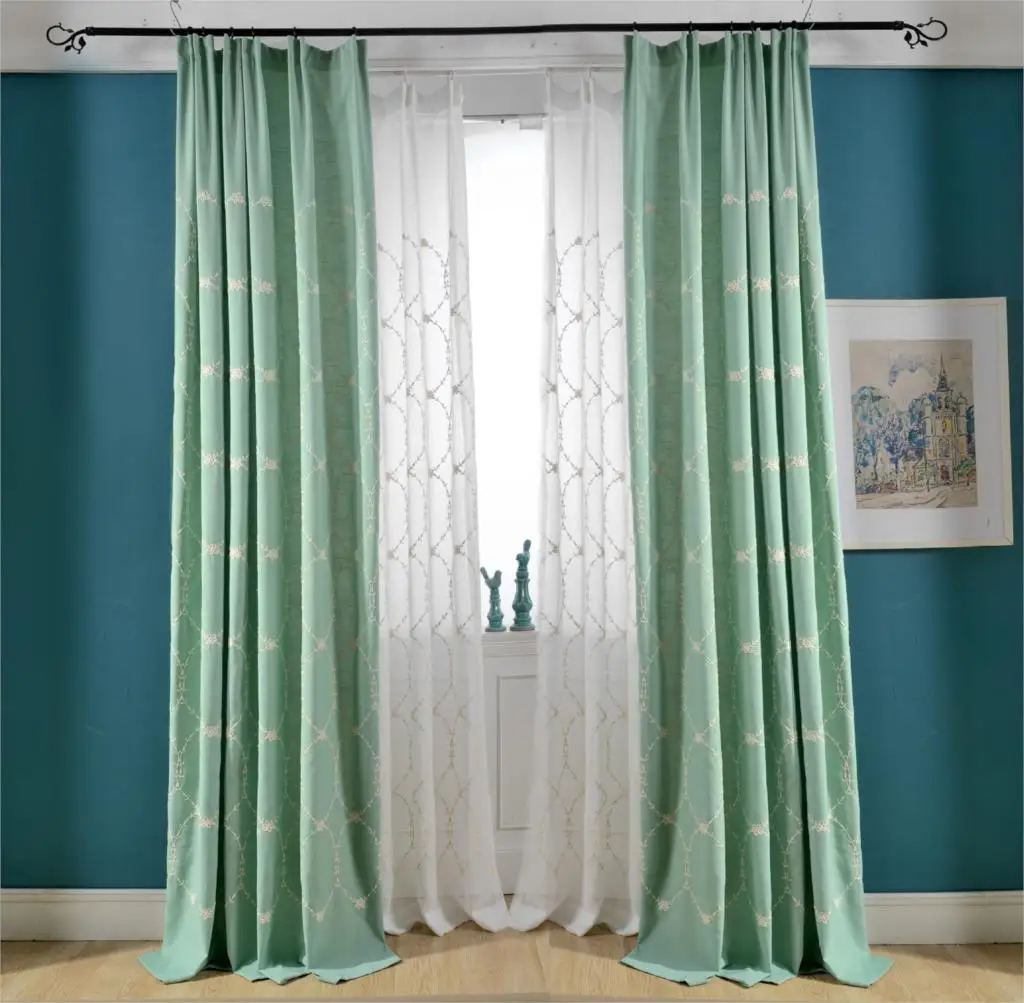 Шторы Мятного Цвета Купить