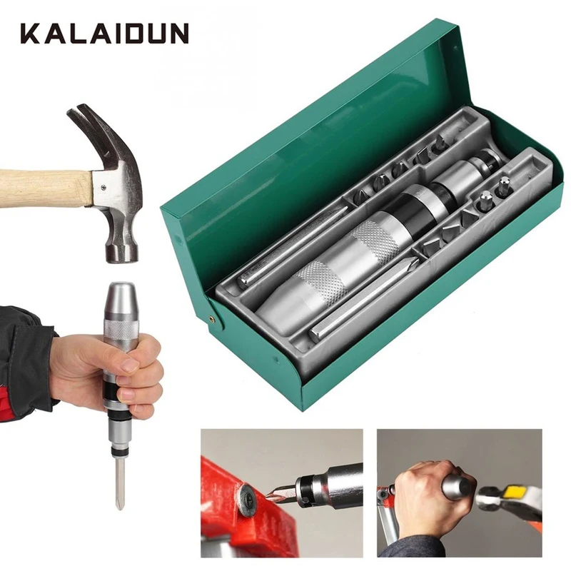 13pcs IMPACT SCREWDRIVER NUT BOLT DRIVER HAMMER TOOL KIT 13pcs IMPACT SCREWDRIVER NUT BOLT DRIVER HAMMER TOOL KIT