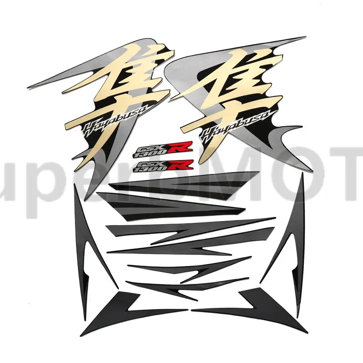 

For Suzuki Hayabusa GSXR1300R GSXR 1300R 2008 Fairing Sticker Kit Motorcycle Accessories Sticker