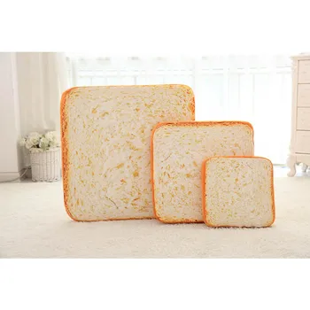 

Cat pet cushion pillow toast plush toys with micro-blog toys toast slices cushion kawaii plush toys for children Kawaii kids toy