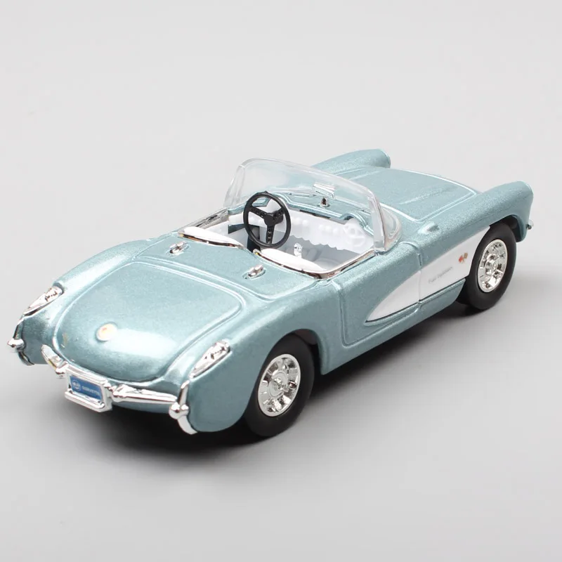 1/43 классический мини 1957 Chevrolet Corvette C1 Diecasts& Toy Vehicles масштабные Машинки Игрушки миниатюры модель для взрослых коллекция хобби