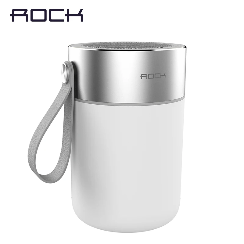 

ROCK Portable Subwoofer Metal Waterproof Wireless Bluetooth Speaker Light Car Handsfree Call Music Suction Phone Mic For iPhone